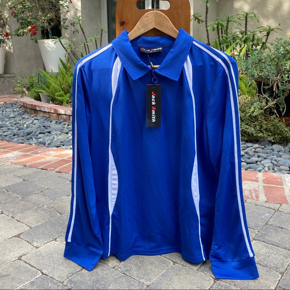 JACK SMITH Women's Long Sleeve Polo Shirt 2XL